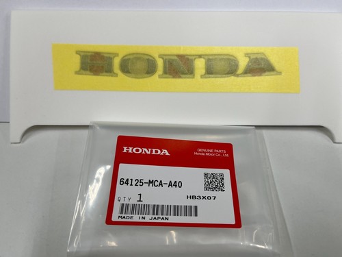 Echtes honda front chrome - echtes,