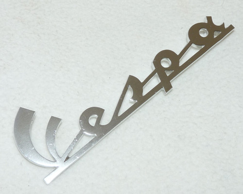 Vespa emblem schriftzug chrom - schriftzug,